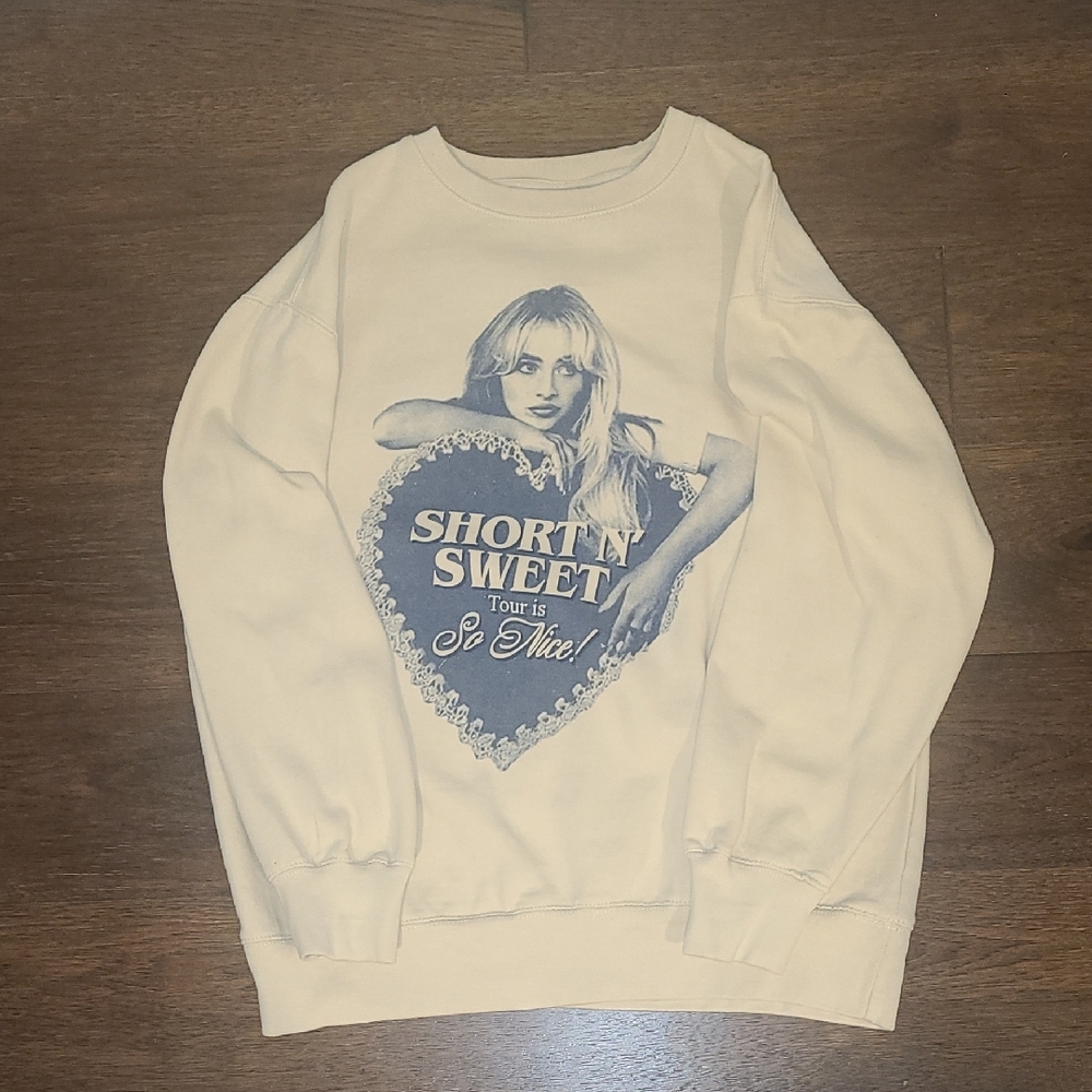 Sabrina Carpenter Short & Sweet Graphic Sweatshirt